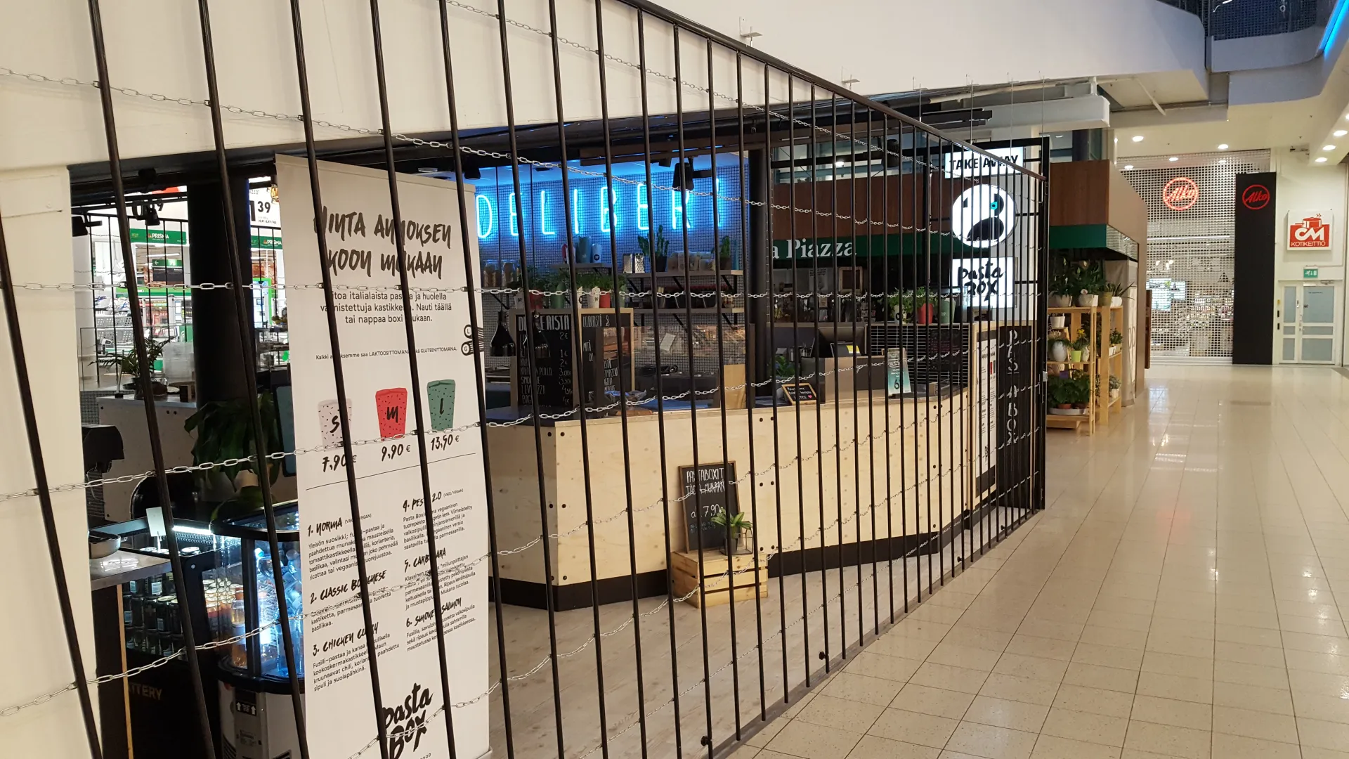 Polttomaalattu ketjuveräjä RAL9005