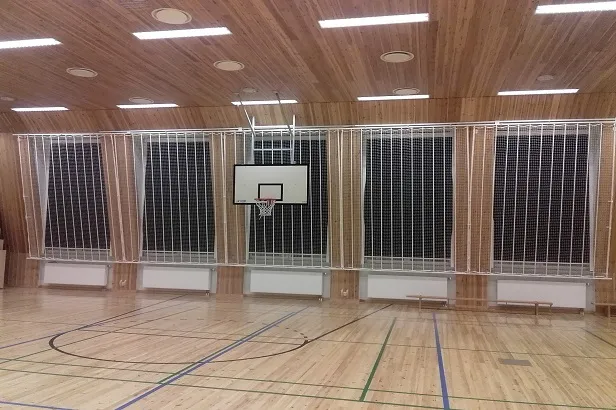 Pallosuojaverkko bollskyddsnat3